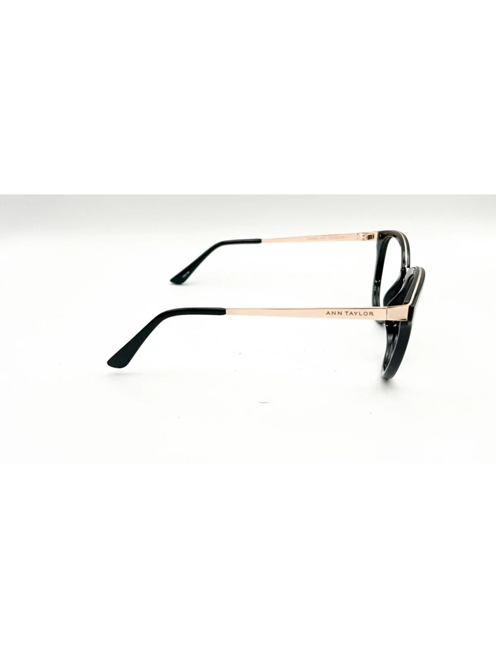 Ann Taylor 528264 C01 Black Gold Authentic Eyeglasses 54-20-140